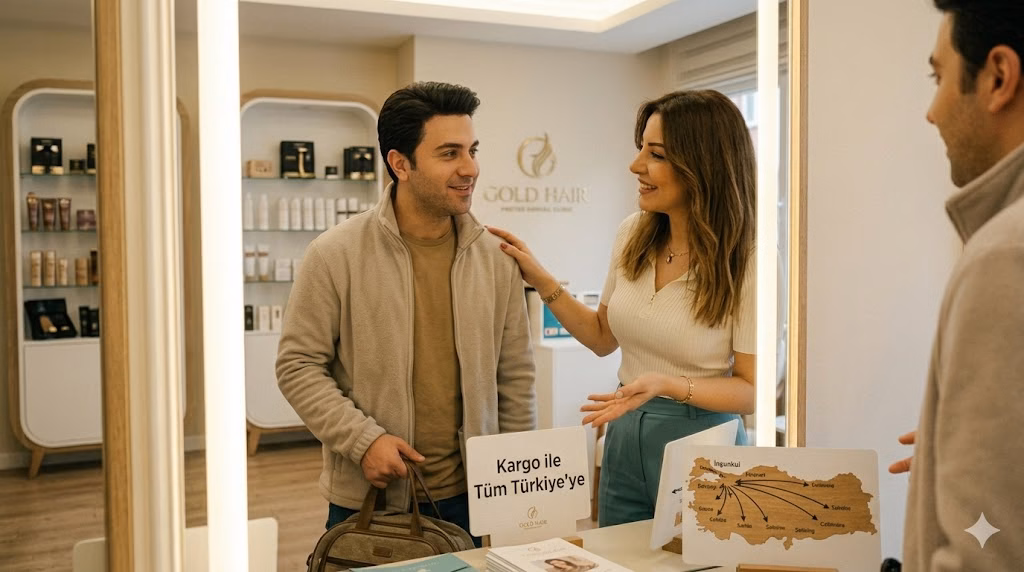 Kargo Ile Tüm Türkiyeye Protez Saç